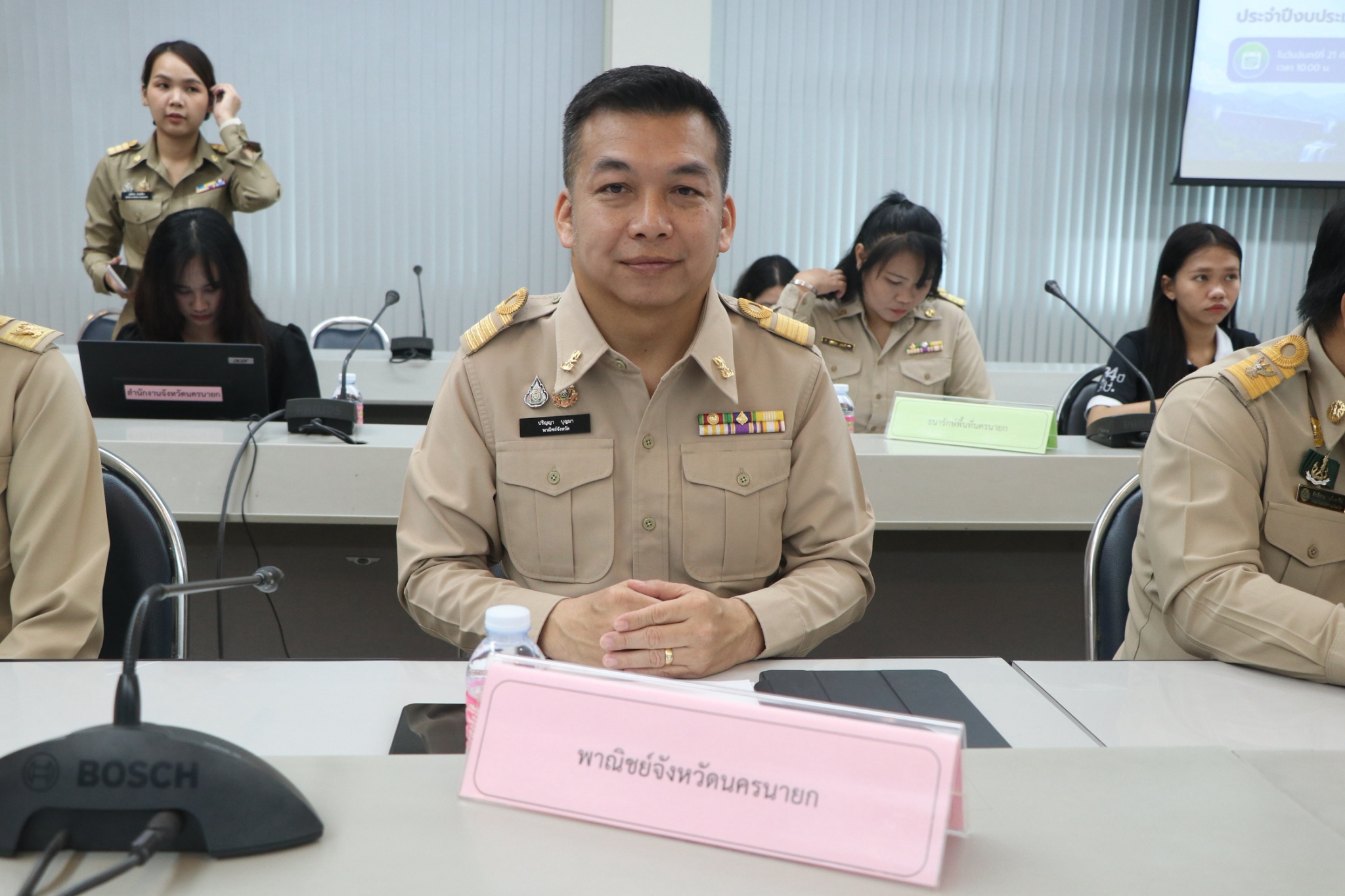 พาณิชย์นครนายกร่วมประชุมคณะกรรมการร่วมภาครัฐและเอกชนเพื่อแก้ไขปัญหาทางเศรษฐกิจจังหวัดนครนายก (กรอ.จังหวัดนครนายก) ประจำปีงบประมาณ พ.ศ. 2569 ครั้งที่ 6